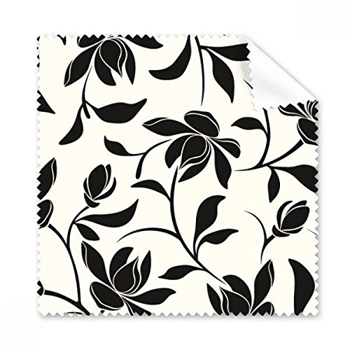 Chiffon microfibre de nettoyage avec motif de vigne lot de 5 pièces pour lunettes et écrans