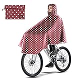 🌧️【Sicherheitsreflektierende Streifen & ausreichend Platz】Die reflektierenden Paspeln am Saum des Ponchos und das reflektierende Streifendesign auf der Rückseite sorgen für mehr Sicherheit beim Fahren in der Nacht.Selbst wenn Sie einen Rucksack tragen, gibt es auf der Rückseite ausreichend Platz, um Sie und Ihren Rucksack vor Regen zu schützen.Knopfhülse als Armlöcher, 2 winddichte Clips können an der Fahrradhalterung befestigt werden, um zu verhindern, dass Regenponcho durch den Wind schwankt.