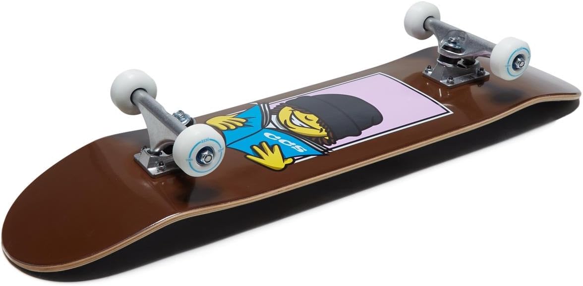 [CCS] Graphic Skateboard Complete | Maple Wood | Professional Grade | Fully Assembled with Skate Tool & Stickers | Adults, Kids, Teens, Youth | Boys & Girls