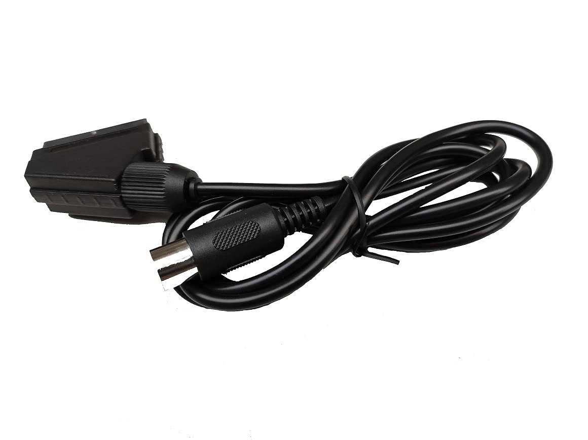 Link-e : Cable Scart Compatible con la Consola Sega Megadrive/Genesis 1er Modelo Version PAL (NO Compatible con SEGA Megadrive 2 o 1 no PAL)