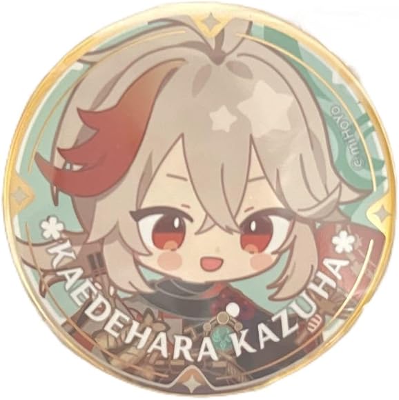 原神 スイパラ 缶バッジ 楓原 万葉 SD