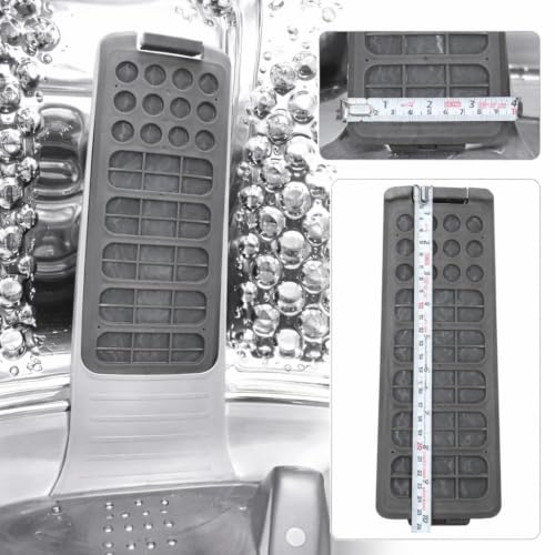 Image of Sanavya Washing Machine Magic Filter | Lint Filter /Dust Filter /Waste Collector /Drain Jali for Semi & Fully Automatic Washing Machines (Compatible for lg.. Height 26 cm)