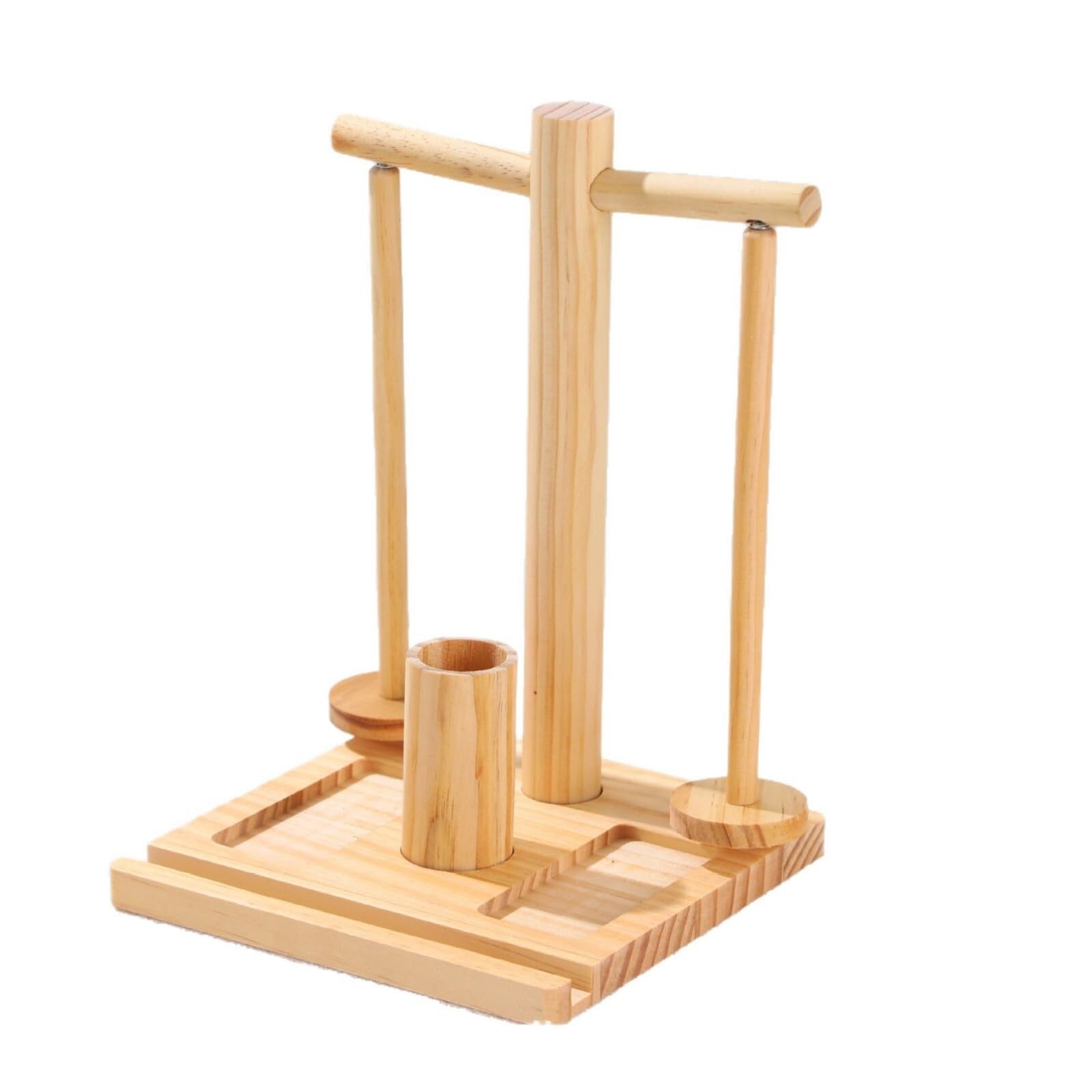 Soporte De Lana Estante for hilo con bandejas dobles