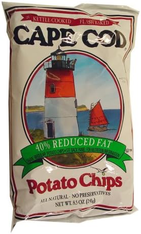 Potato Chips Reduced Fat 8.5oz. (4 Bags)