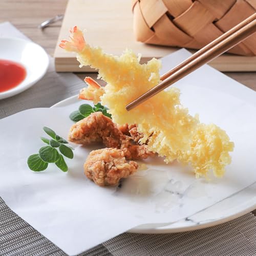 Papel para freír papas fritas y hamburguesas con absorción de grasa doble cara 200 uds 7