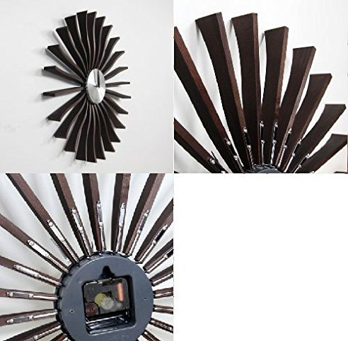 Amazon.co.jp: FLUTTER clock George Nelson Wall Clock Mid-Century