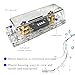 Ohleats 2 PCS ANL Fuse Holder with ANL Fuse, 0/2/4 Gauge AWG in-Line ANL Fuse Holder with 250 Amp Fuse, ANL Fuse & Fuse Holder Block for Alarm Audio Amplifier, Car Accessories (250A)