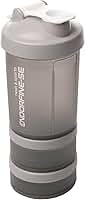 LYOR - Coqueleira shaker 3 em 1 - Performance Cinza 650ml