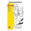 Eberhard Faber 516913 – Artist Color tekenpotloden, 12 verschillende hardheden, in metalen etui, voor schilderen…