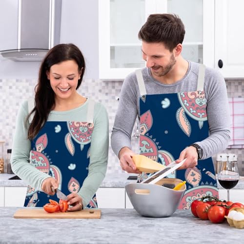 Tablier de serveuse pour restaurant et nettoyage lot de 2 pièces - 6