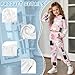 Coldinair Cute Cat Girls 2 Piece Tracksuit Jogging Outfits Set Pink Crop Tops Sweatshirt and Baggy Fall Fashion Sweatpant with Pockets Fall Clothing Sets for Kids