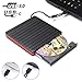 Produktbild Externes CD DVD Laufwerk USB 3.0 Type-C, JFUNE Slim Externes CD DVD RW Brenner ROM Recorder Laufwerk für Notebook/MacBook Pro/iMac/MacBook Air/Desktop, unterstützt Windows 10/7/8/XP/Vista/Linus/Mac OS