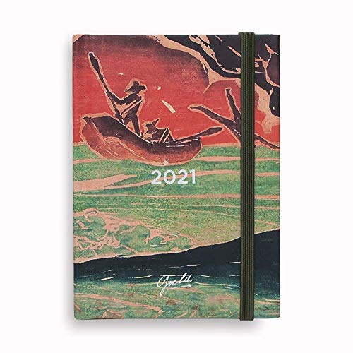 AGENDA SEMANAL MINI 2021, Teca, 20004031021 - ARTISTA - GOELDI - PESCADOR AO MAR