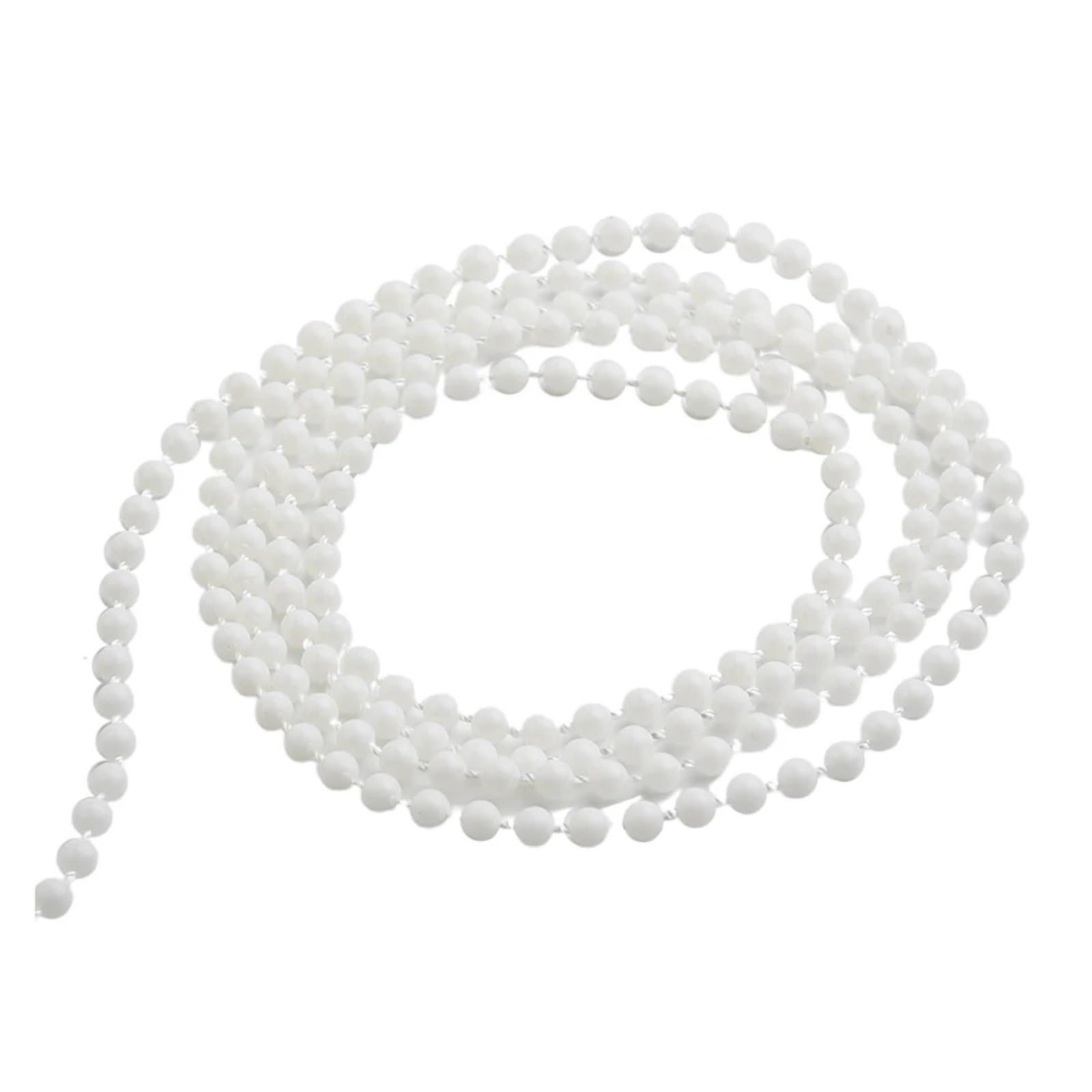 Yeobezn Blind Chains Connectors 3PCS 10M Roller Blind Ball Chain Curtain Cord Plastic Blinds Pull Connector Bead Vertical Roman Control For