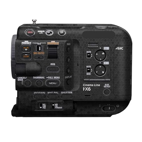 �ɓK������ Sony FX6�p�J�����J�o�[�X�L���X�e�b�J�[�J�����v���e�N�^�[�t�B�����X�L�����h�~�ی쑕��FX 6(�n�j�J���u���b�N)