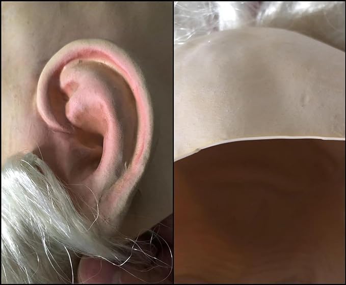 Miniatura 2 de WPOZD Green cosplay mask christmas decoration latex full face halloween props