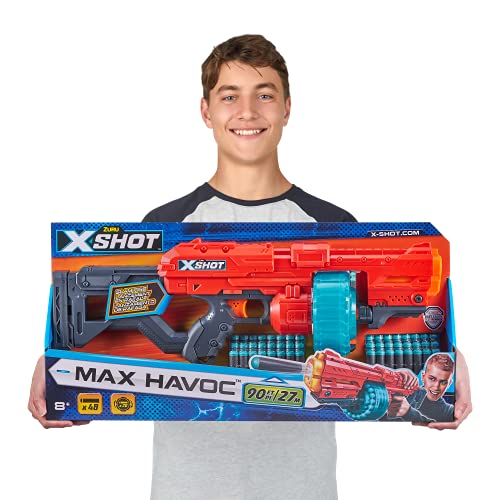 Lancador X-Shot - Max Havoc - 48 Dardos