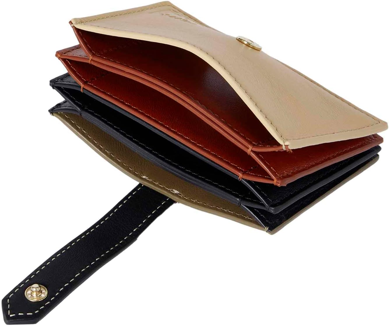 PS Paul Smith Women's Purse CONCT Card HLD, Ochre Yellow