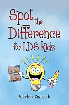 Paperback Spot the Difference for LDS Kids Book