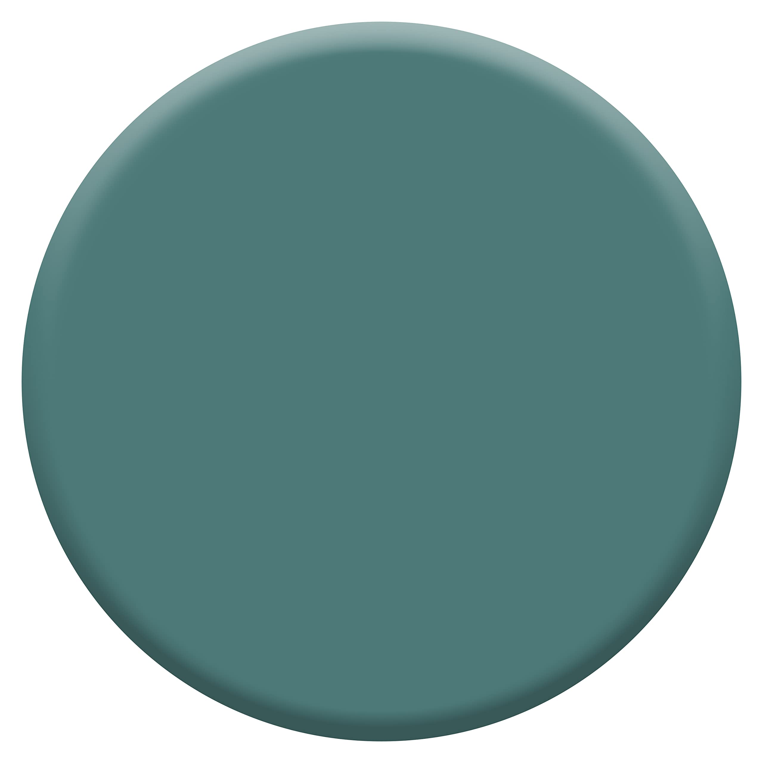 Dulux Valentine Crème de Couleur - Peinture multi-supports intérieure - Satin Eucalyptus 2,5 L