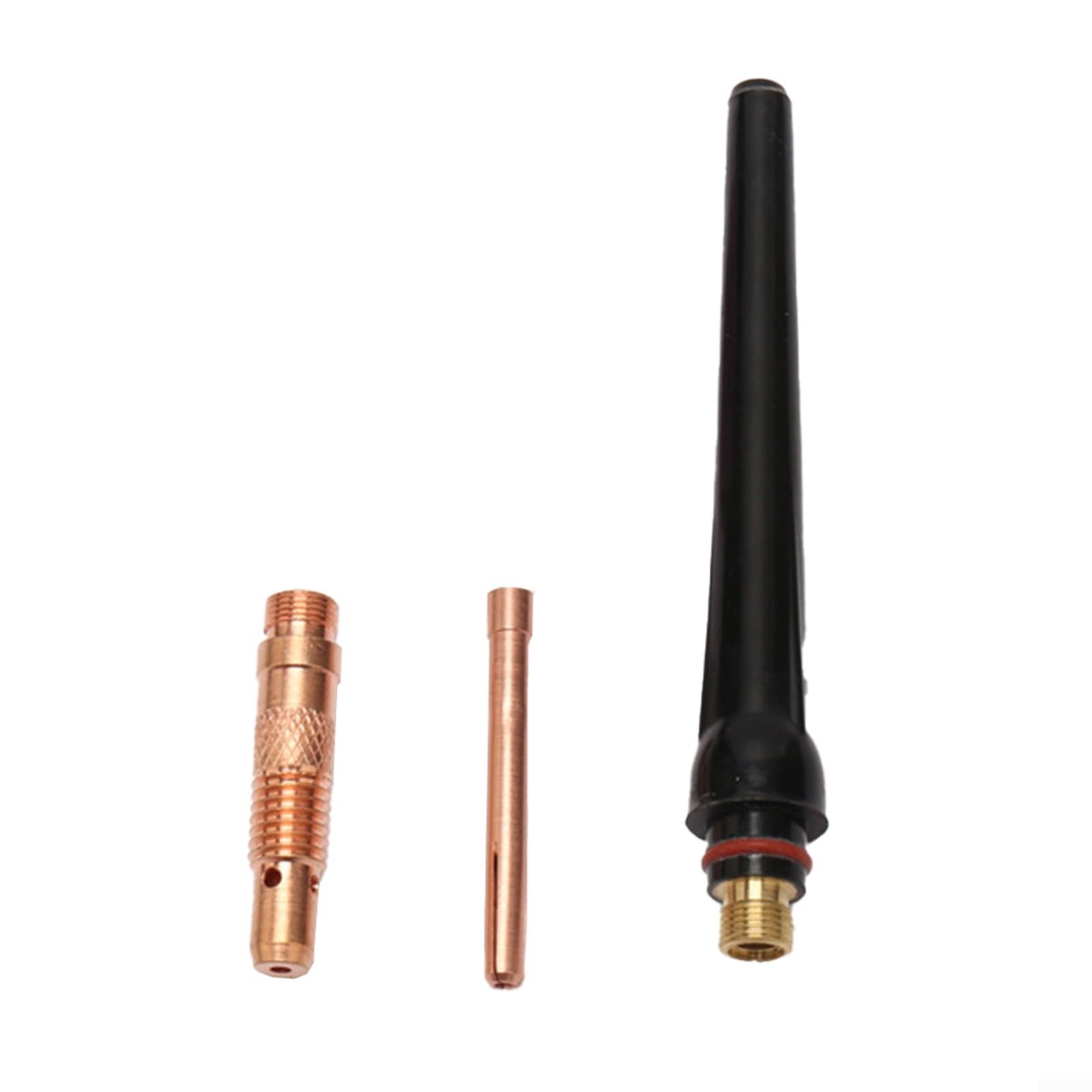 Antorcha de soldadura TIG WP-17V Válvula de gas Cable de 4 m 200 A Boquillas de cerámica de cabeza de latón de doble tamaño Mangas de sujeción Lift-TIG Fácil encendido Tapa larga para