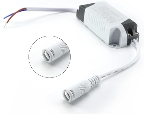 Miniatura 7 de Othmro Controlador LED 12-18W Adaptador de transformador de fuente de alimentación 85-265V CC Salida de bajo voltaje Iluminación Transformadores de