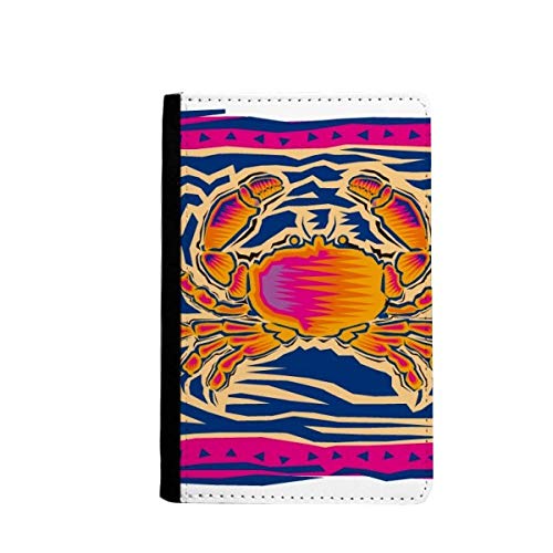 Portefeuille passeport Cancer gravure mexicaine : étui de voyage aux finitions soignées