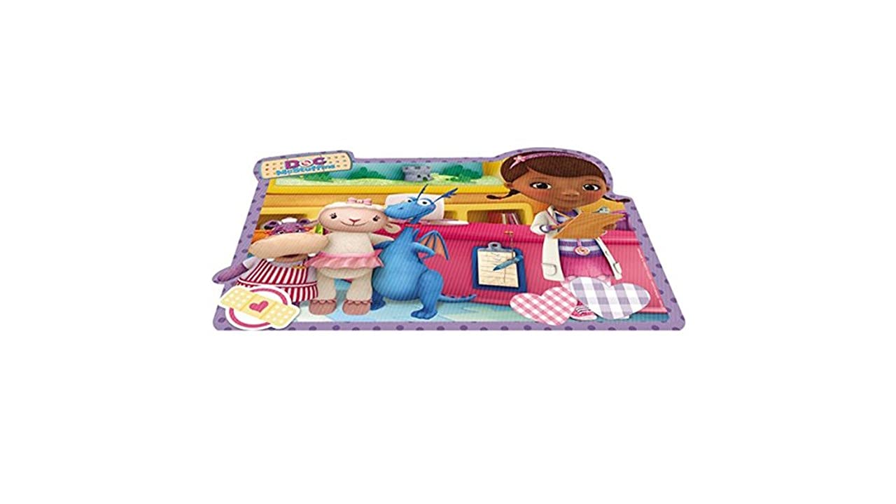 ALMACENESADAN, 5121, Reusable Placemat; Dimensions 43x29cm; Plastic Product, Flexible; License (Doctora Toys)