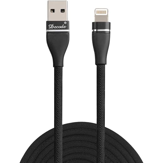 DECODE Braided Cable - Black 15M