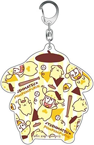 Amazon おそ松さん サンリオキャラクターズ 十四松 ポムポムプリン アクリルキーホルダー アニメ 萌えグッズ 通販