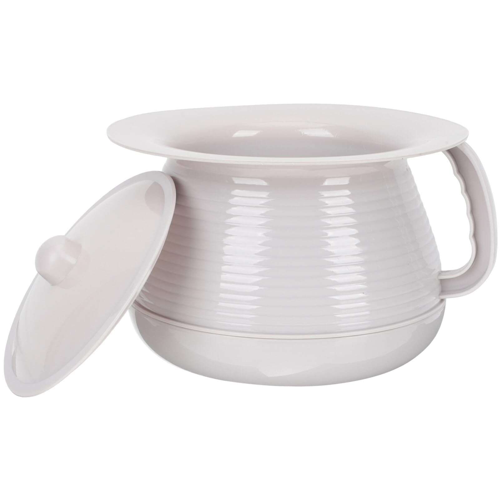 Orinal Portátil para Niños y Adultos con Tapa y Asa de Plástico