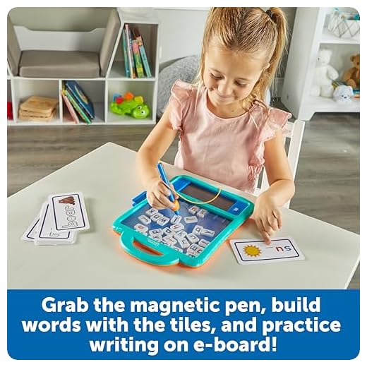 Magnetic Word Builder for Kids' Learning