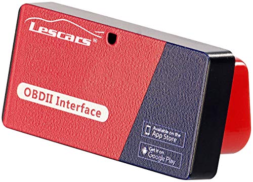 OBD2-Adapter Lescars mit ELM327-Chip und Bluetooth für Fahrzeugdiagnose