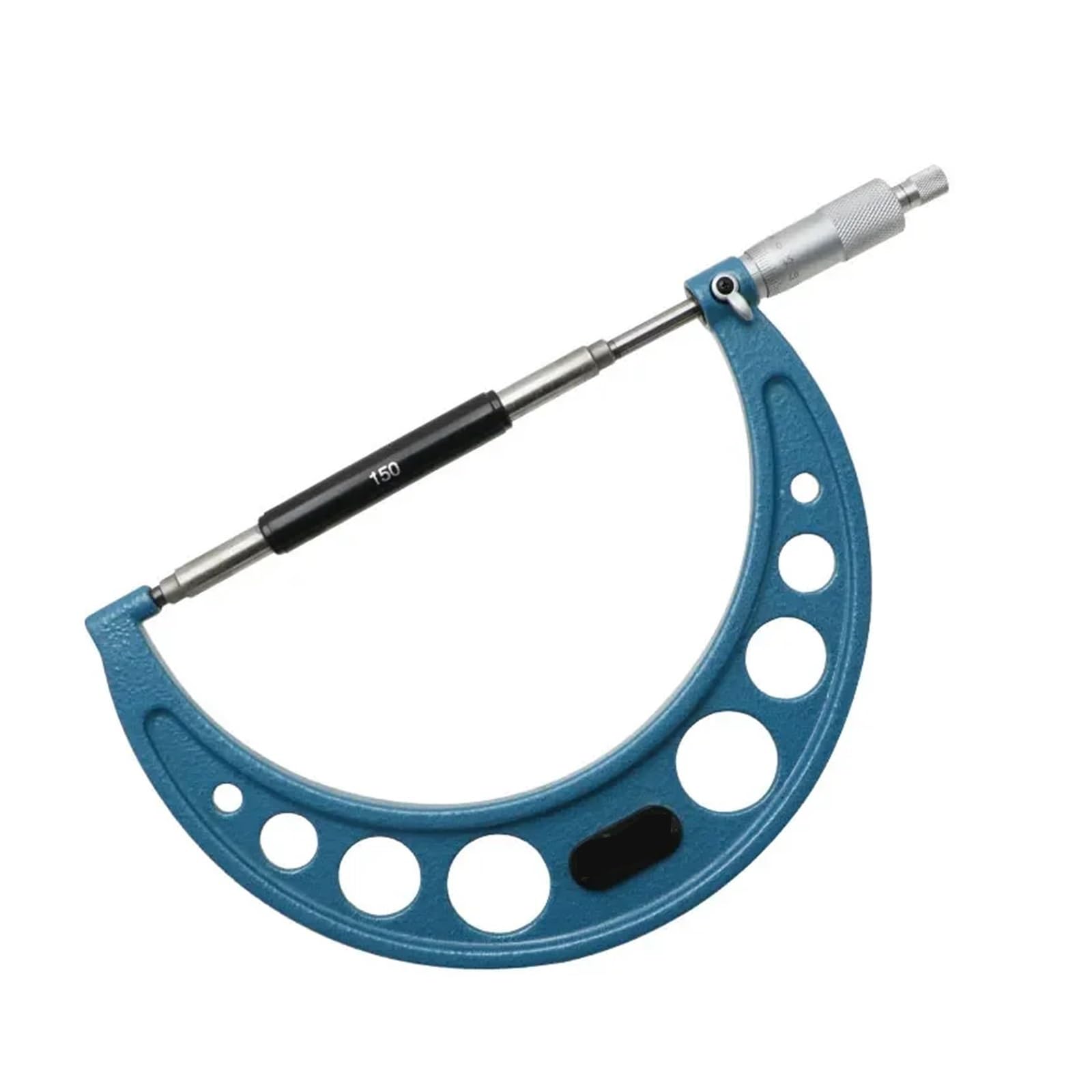 Micrómetro exterior azul de 0,01 mm 150-175 mm, herramienta de medición métrica de micrómetro de calibres mecánicos de 0,01 mm