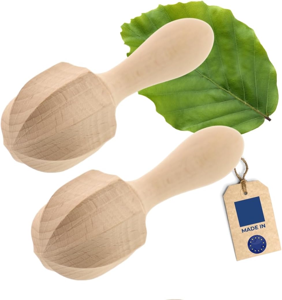 KitchenCraft Zitronenpresse aus Holz, Beige, 3.6 x 6 x 14.9 cm Amazon