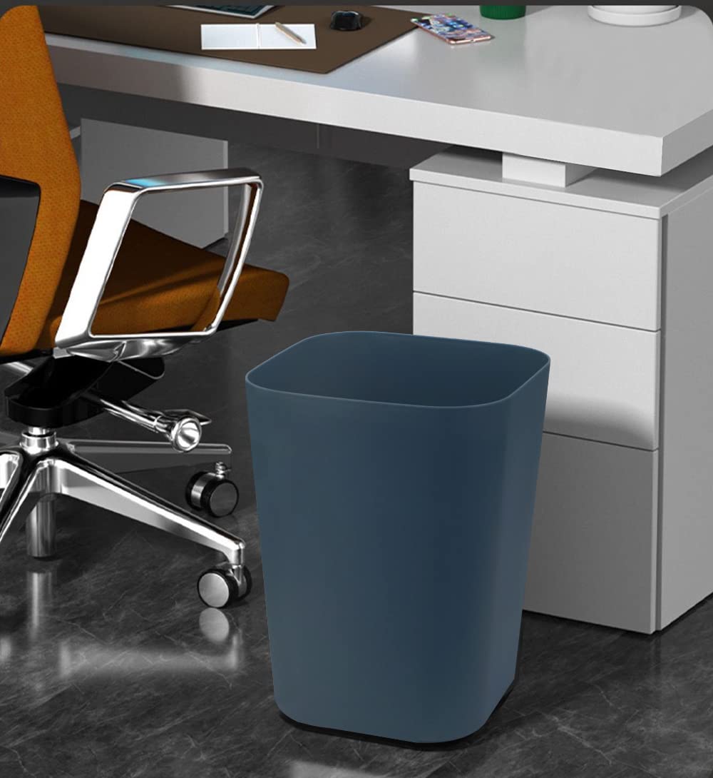 Gereen Bathroom Trash Can, 2 Gallon Small Trash Can,Square Trash Bin