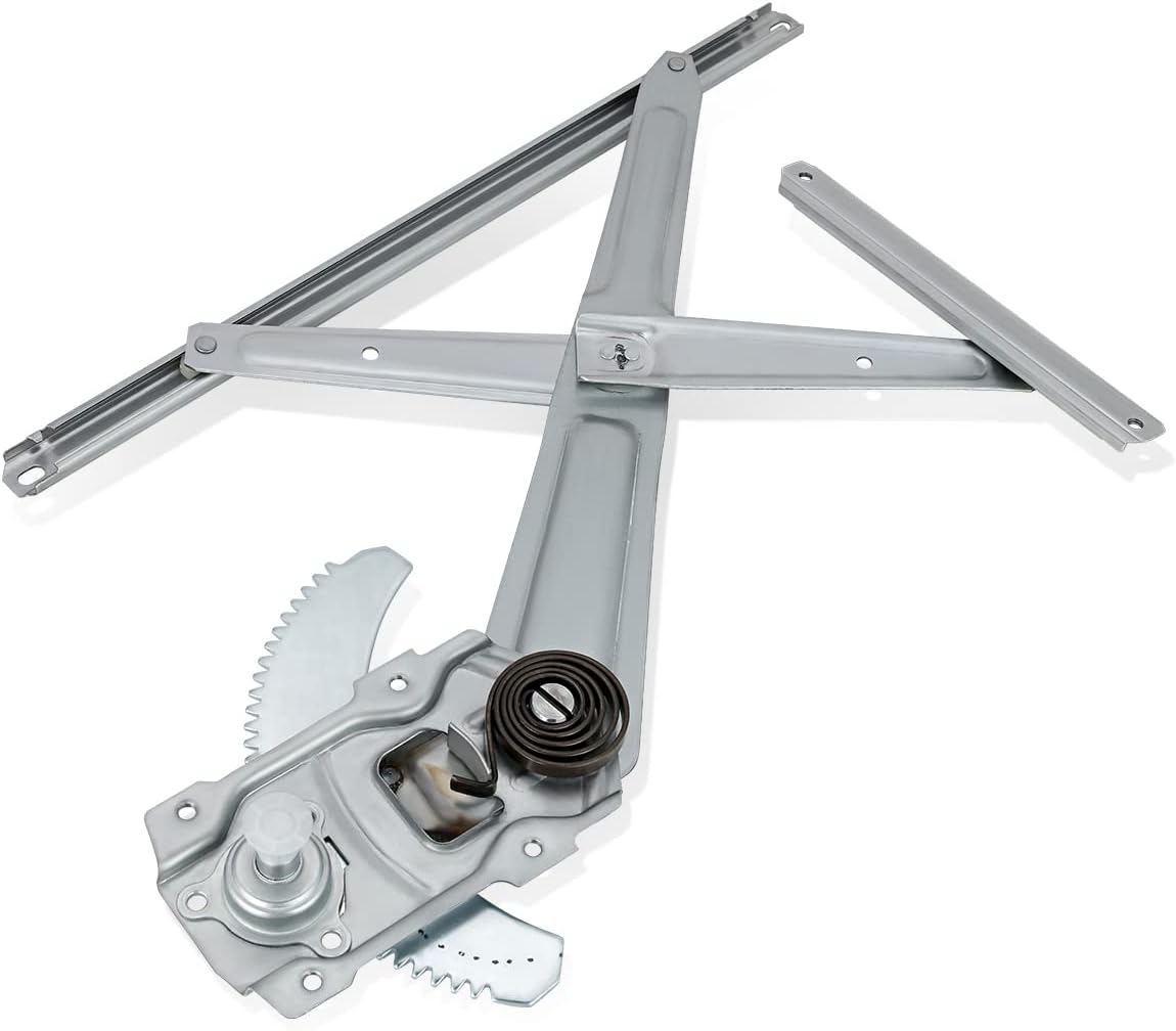Auto Dynasty Factory Style Front Manual Window Regulator without Window Vent Compatible with Toyota 4Runner Pickup 84-89, Passenger Right Side