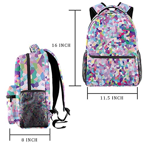 Sac à dos imprimé floral multicolore au style décontracté unique
