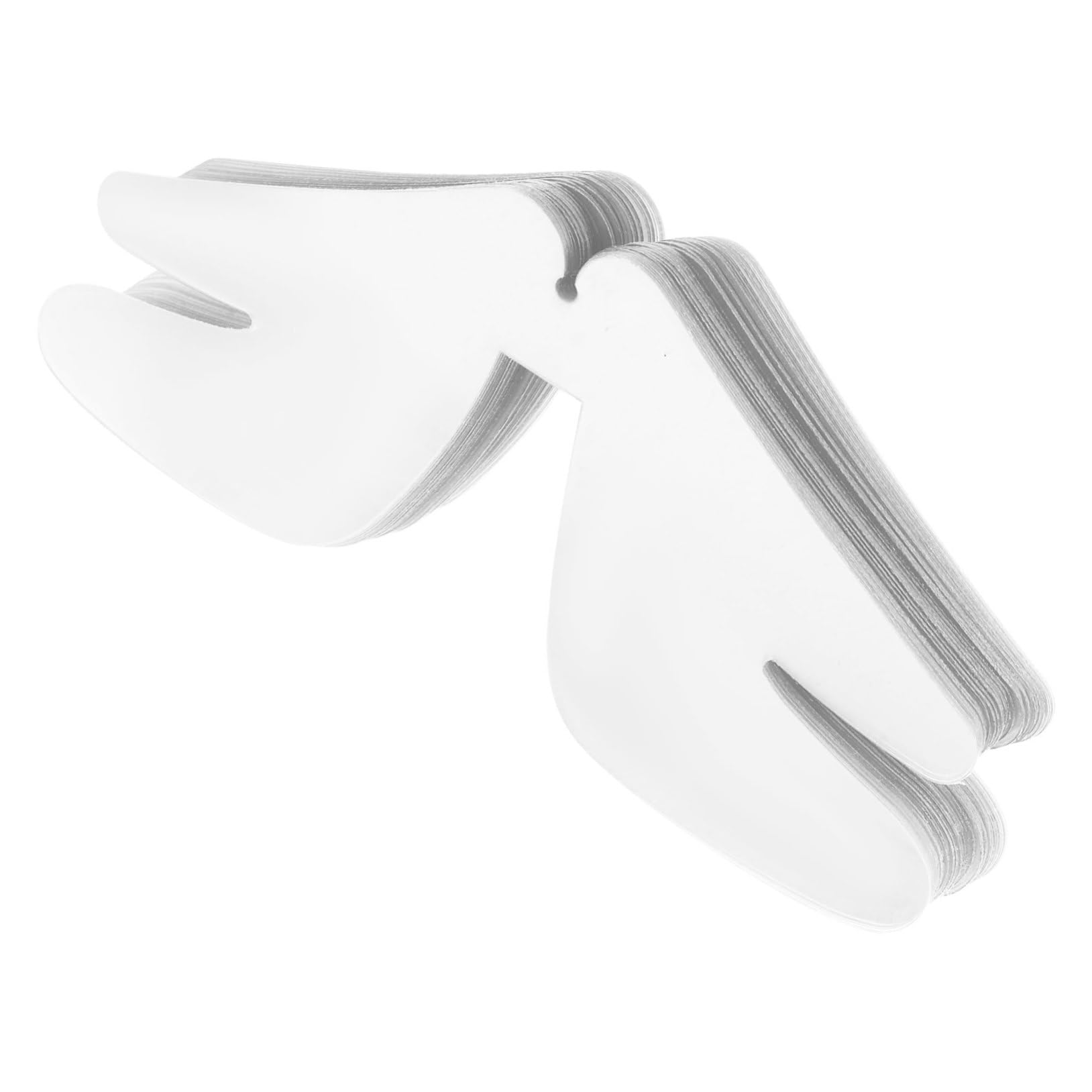 Beaupretty Lápiz De Cuello De Camisa Estancia De La Camisa Refuerzo Cuello Permanece Para Los Hombres Soportes De Collar De Plástico Columnante El Plastico