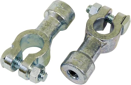 مشابك تحويل المحطة الطرفية الجانبية Schumacher BAF-CP1 - مطلية بالزنك ، مجموعة من 2