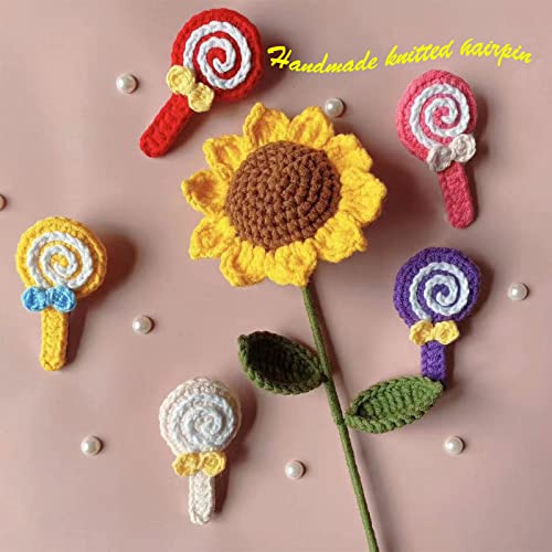 AnK Hand-Knitted Woolen Hairpin Sets #TOP18