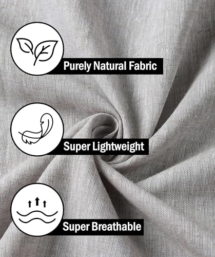 Mens Linen Shirts Short Sleeve Button Down Summer Beach Casual Shirt Regular Fit Untuckit Lightweight Breathable3