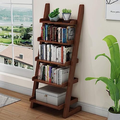 Étagère à fleurs créative en bois et bibliothèque de rangement - 3