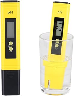 Tragbares pH-Meter 0-14PH mit 0,01 Genauigkeit, Wasserteststift für Pool, Aquarium, Hydroponik, Glas Sensor, Hochgenaue Messung