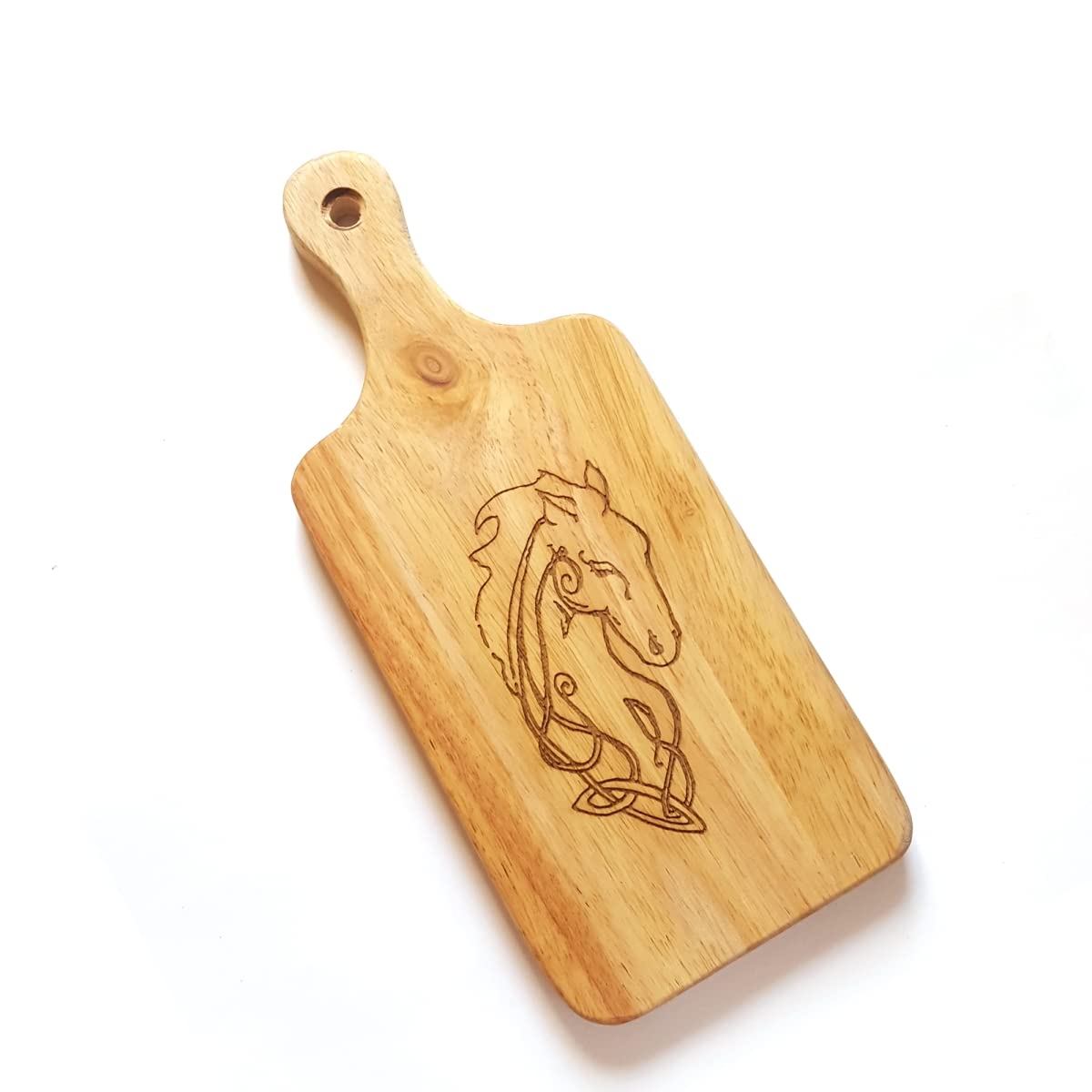 Lyoncraft CBCH01 Celtic Horse Engraved Wooden Cheese Board