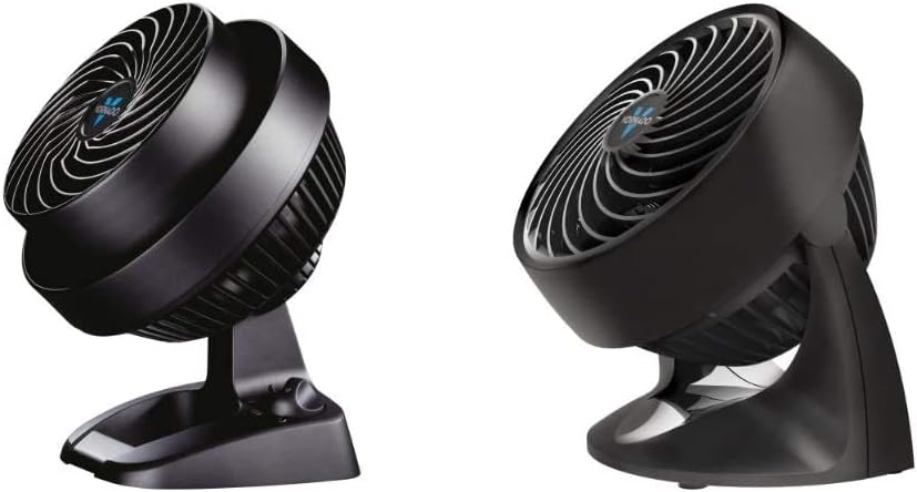 Vornado 530 Compact Whole Room Air Circulator Fan, Black & 133 Compact Air Circulator Fan