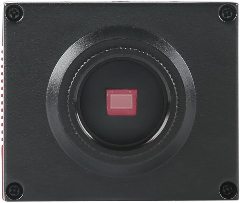 ZTBH Microscope Accessories Kit 1080P HDMI VGA with Measuring Industry Microscope Camera 200X Zoom C Mount Lens Microscope Slides