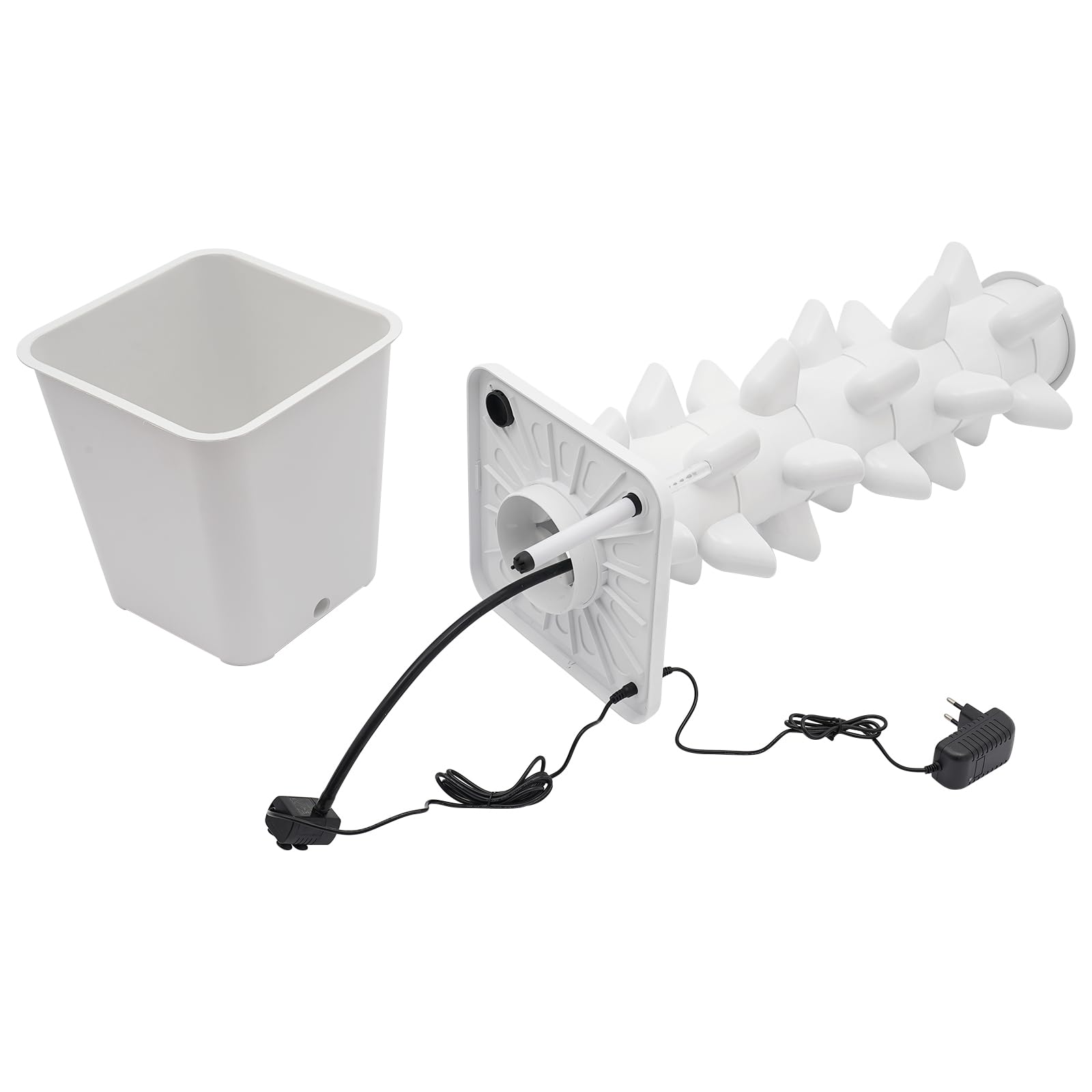 HuKaiL Hydroponik System 9 Etagen - 45 Pflanzlöcher, 10L Tank