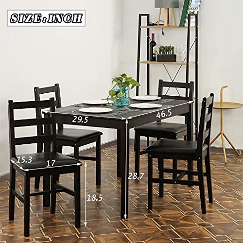 Dining Table Set Kitchen Dining Table Set Wood Table And Chairs Set Kitchen Table And Chairs For 4 Person #TOP7