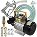 Produktbild DIESELPUMPE HEIZÖLPUMPE ÖLPUMPE Biodiesel SELBSTANSAUGEND Diesel Set STANDARD-4 ELEKTRISCHE 230V DIESELPUMPE Leistungsstarker MOTOR KOMPLETTES SET mit Schlauch, Aluminium-Zapfpistole und Zubehör
